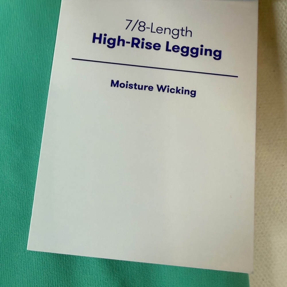Women's High-Rise Colorblocked Leggings - JoyLab - Green - All Sizes - Picture 6 of 15